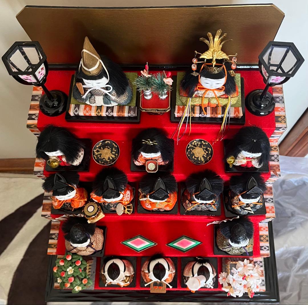 雛人形　十五人揃い ひな祭り　ひな人形