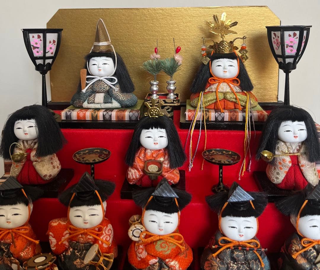 雛人形　十五人揃い ひな祭り　ひな人形