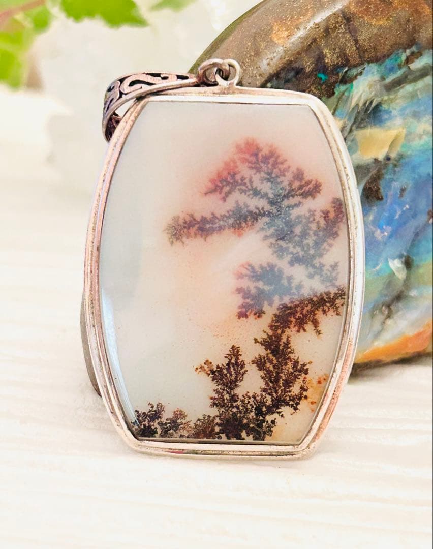 ★超レア　デンドリチックアゲート　ペンダントトップ