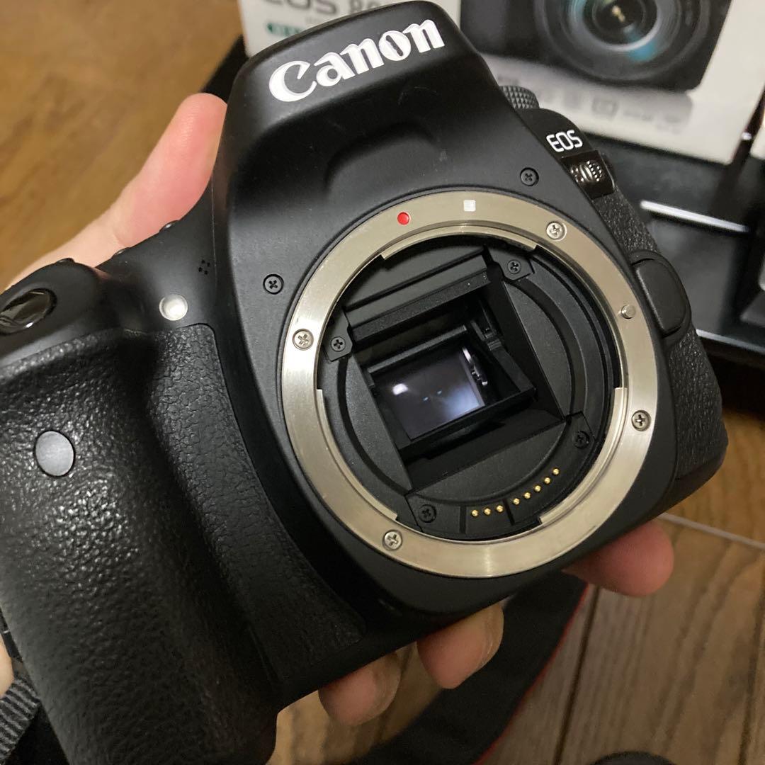 美品　Canon EOS 80D 標準レンズ18-55付　スマホokタッチパネル