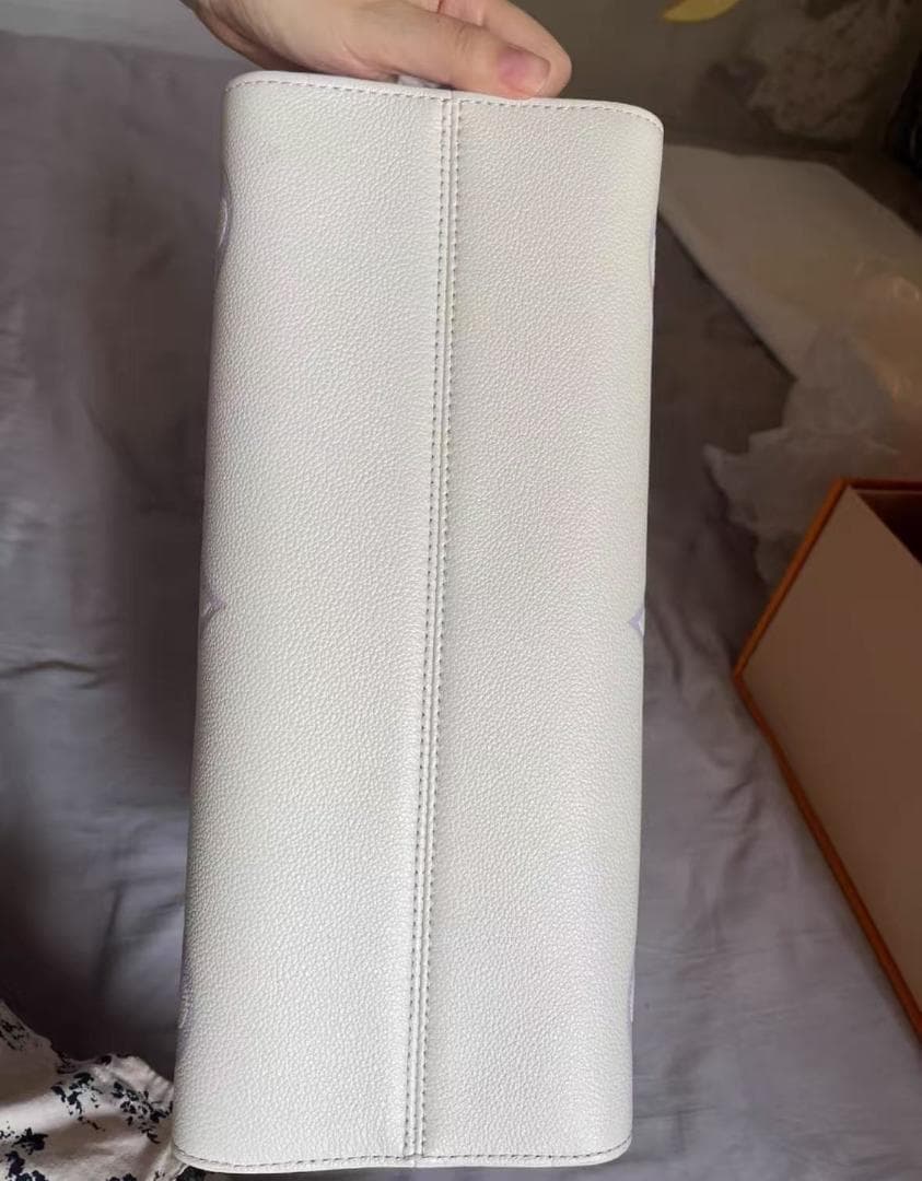 Louis Vuitton トートバッグ ホワイト ラベンダー fr