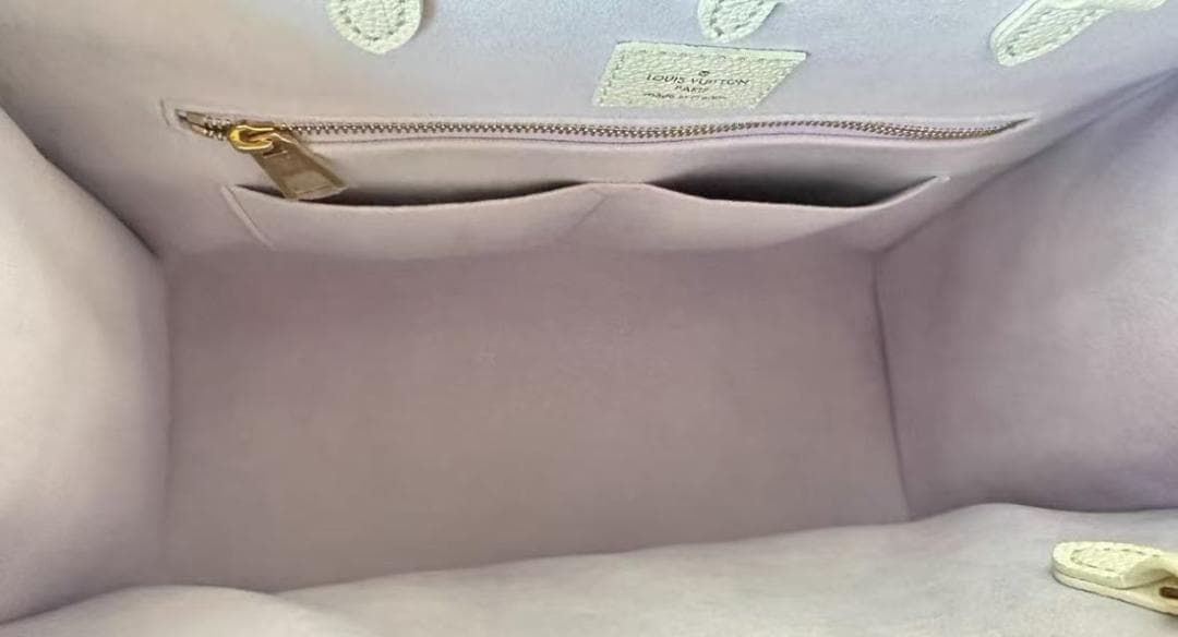 Louis Vuitton トートバッグ ホワイト ラベンダー fr
