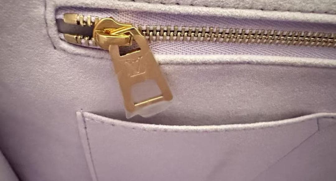 Louis Vuitton トートバッグ ホワイト ラベンダー fr