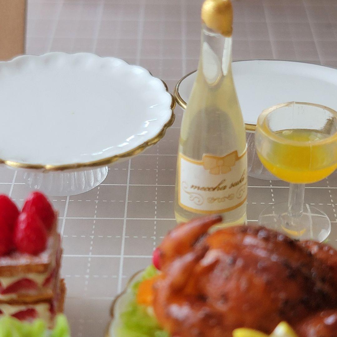 ミニチュアフード パーティーフードセット ～ダイニングテーブルセット付き～