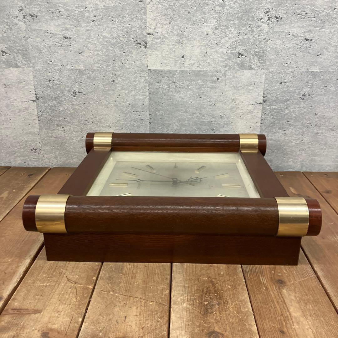 昭和レトロ セイコー クオーツ QE817B 壁掛け時計 掛時計 時計 静音