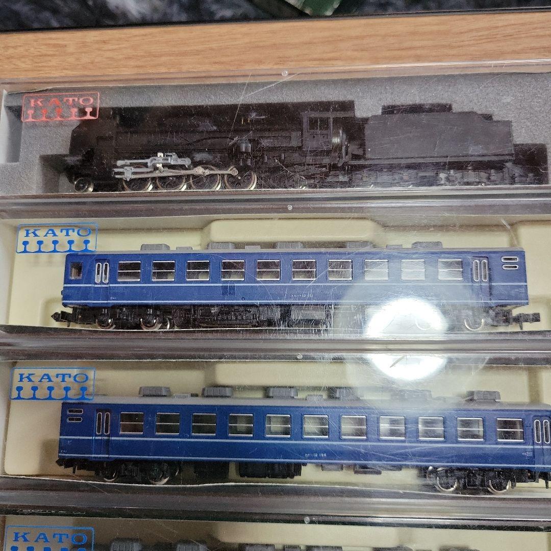 KATO D51(標準形)＋客車4両セット 中古(訳あり)