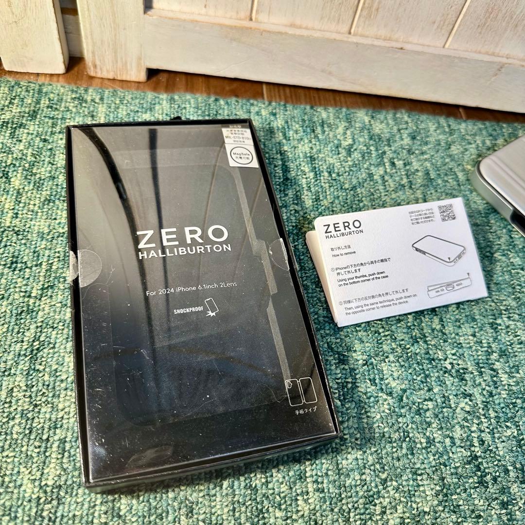 ZERO HALLIBURTON ゼロハリバートン iPhone16 ケース