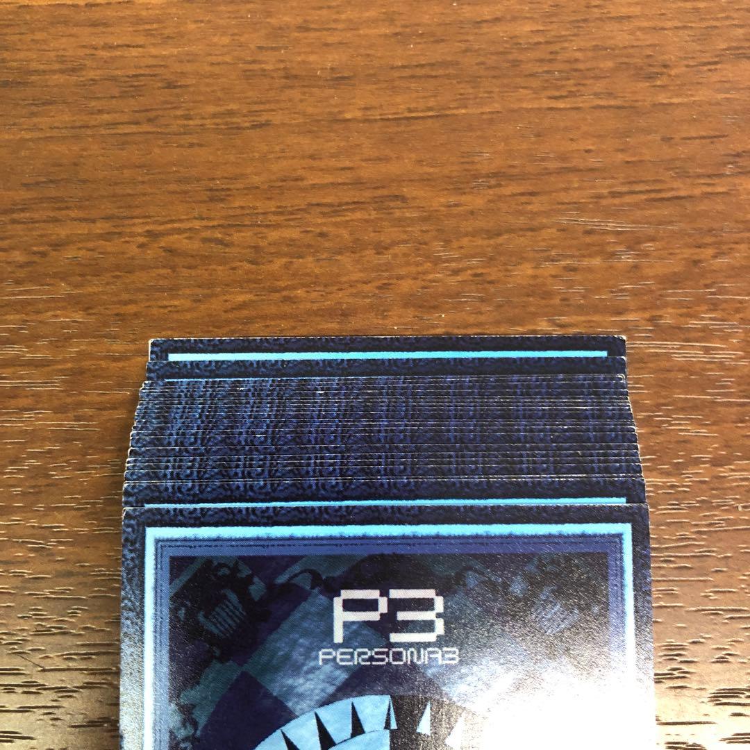 ❶ペルソナ3 PERSONA3 タロットカード 0~23 セミコンプ 初版
