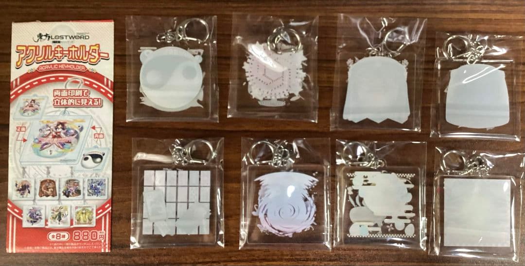 【全8種コンプ】東方LostWord×ローソン限定 アクキー 第2弾 ＋おまけ