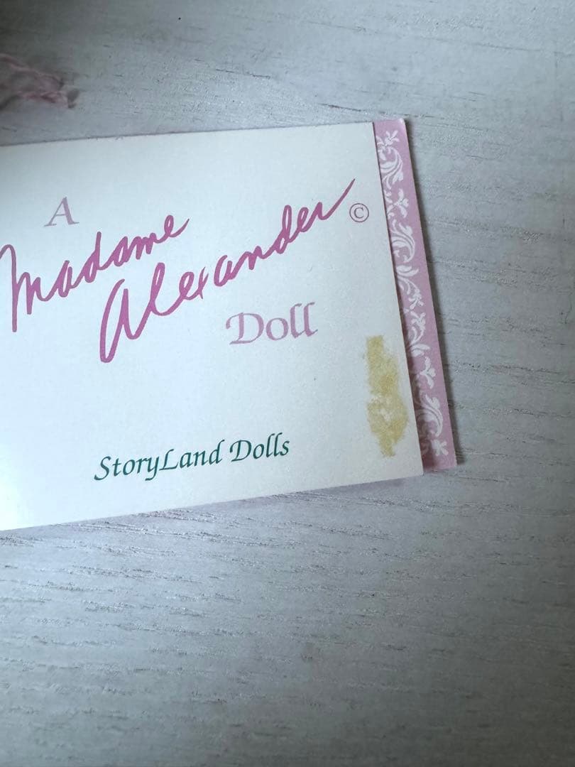 人形 Madame Alexander WENDY with Toy Bear