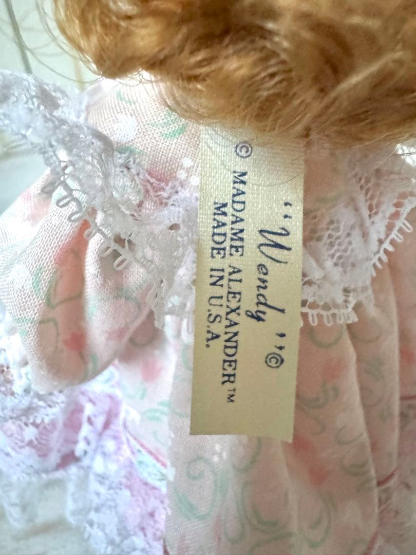 人形 Madame Alexander WENDY with Toy Bear