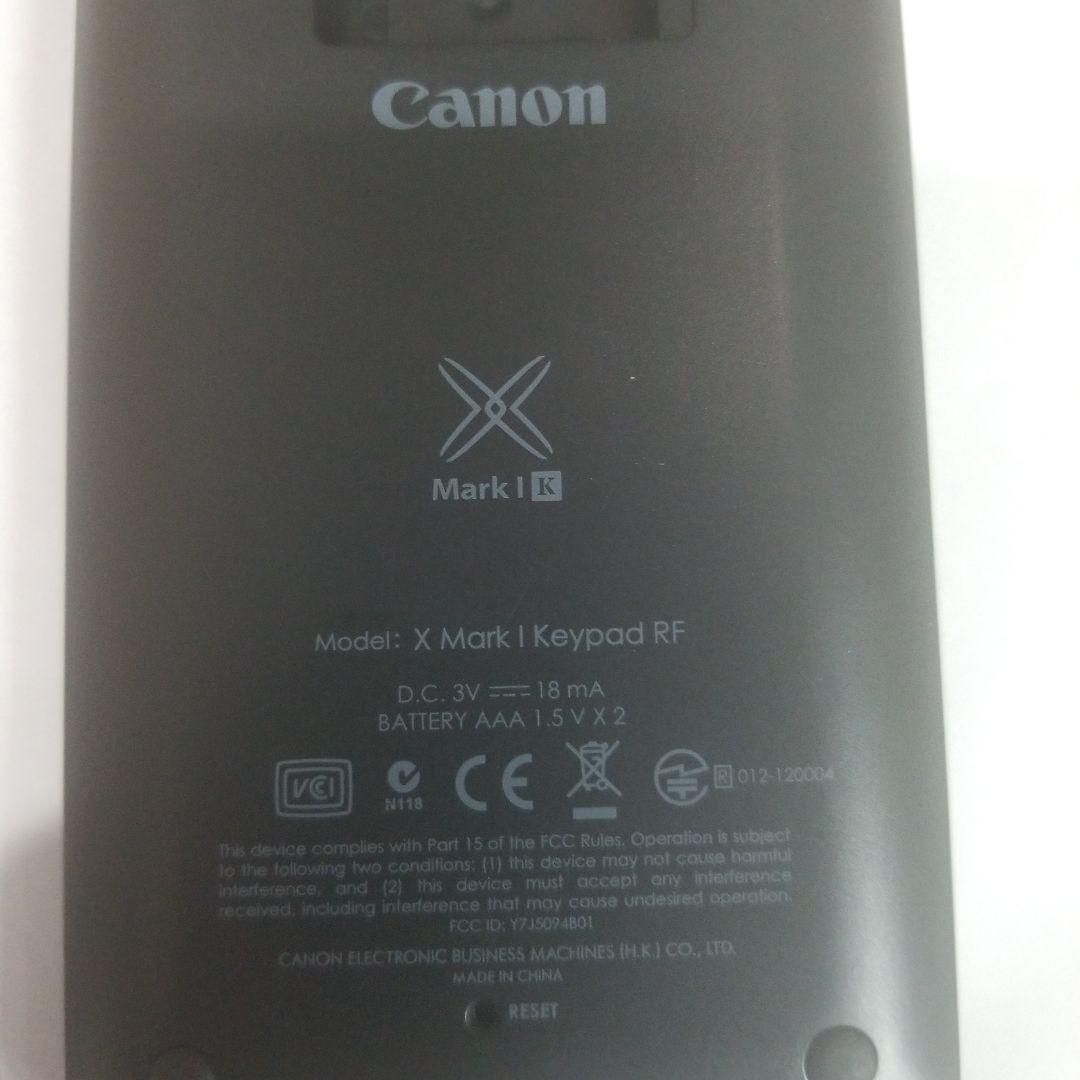 中古品 キヤノン テンキー電卓 X Mark I KRF ブラック