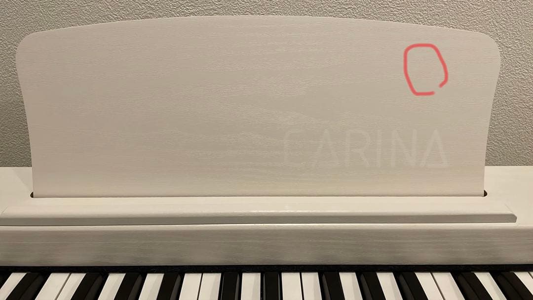 carina(カリーナ)電子ピアノ 88鍵盤 木製 WH/ホワイト LF0088