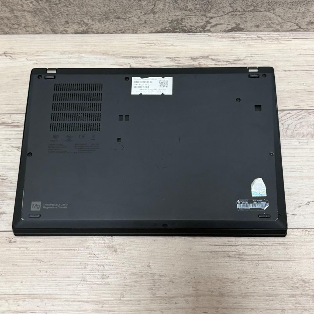 美品☆ThinkPad X13 Gen 2 第11世代i5 8GB ノート ⑥