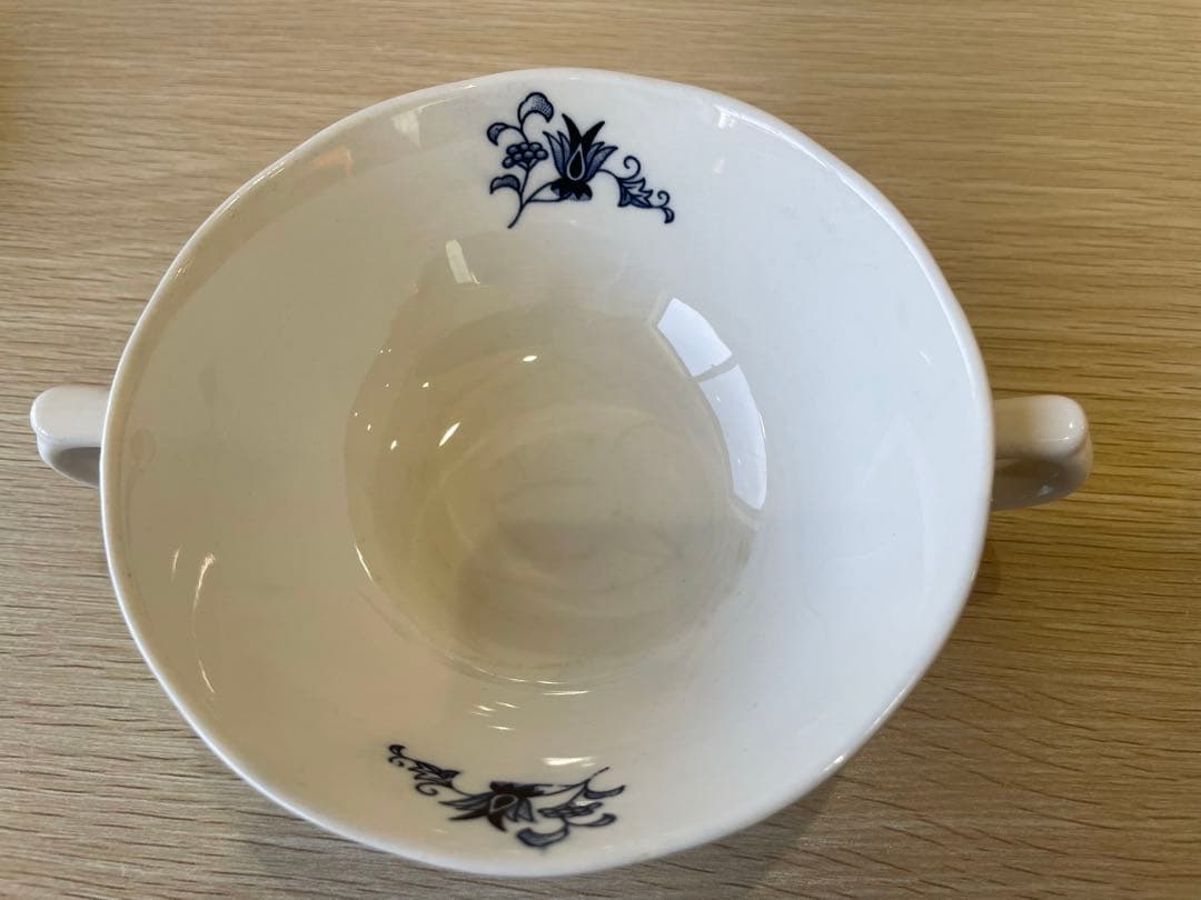 希少NIKKOダブルフェニックス MING TREE スープカップ＆パン皿セット