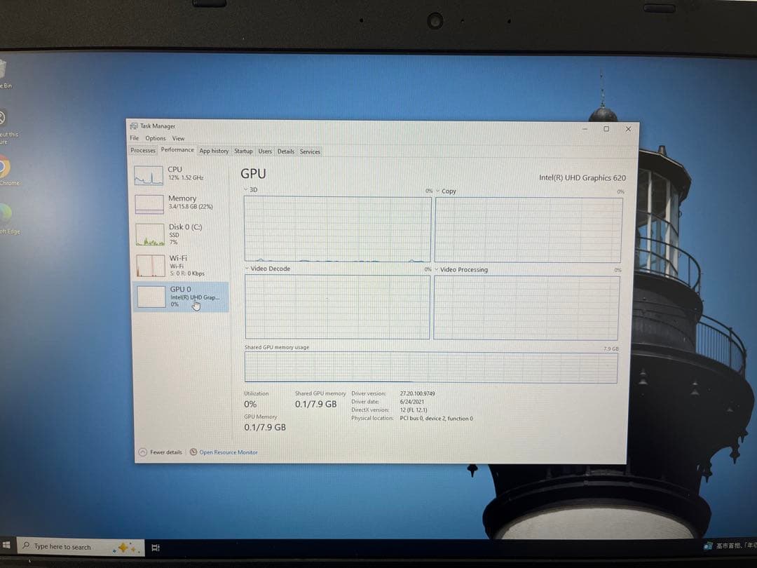 Windowsノート本体 Lenovo ThinkPad L590 i5-8265U/RAM16GB