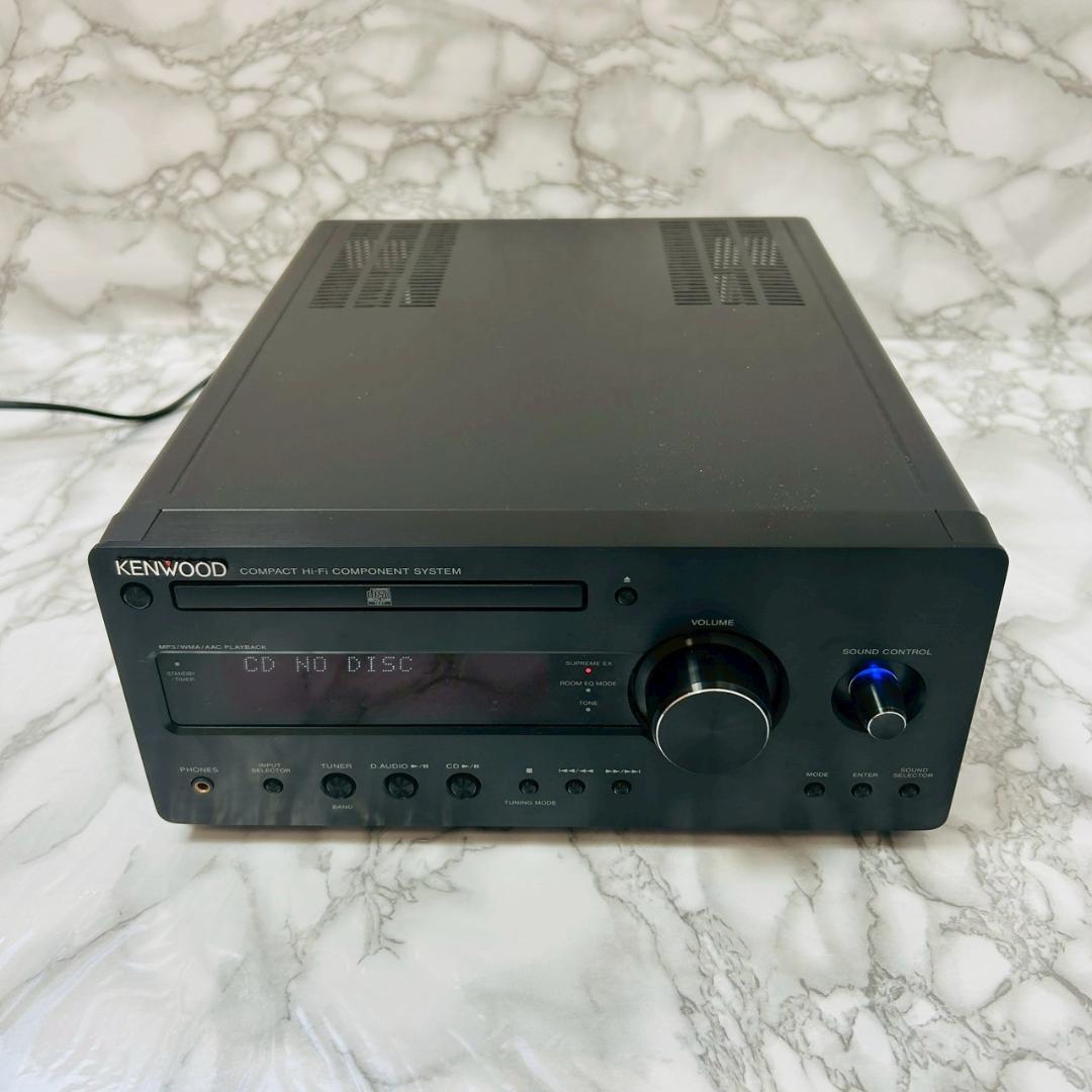 【リモコン付き】KENWOOD CDレシーバー R-K711