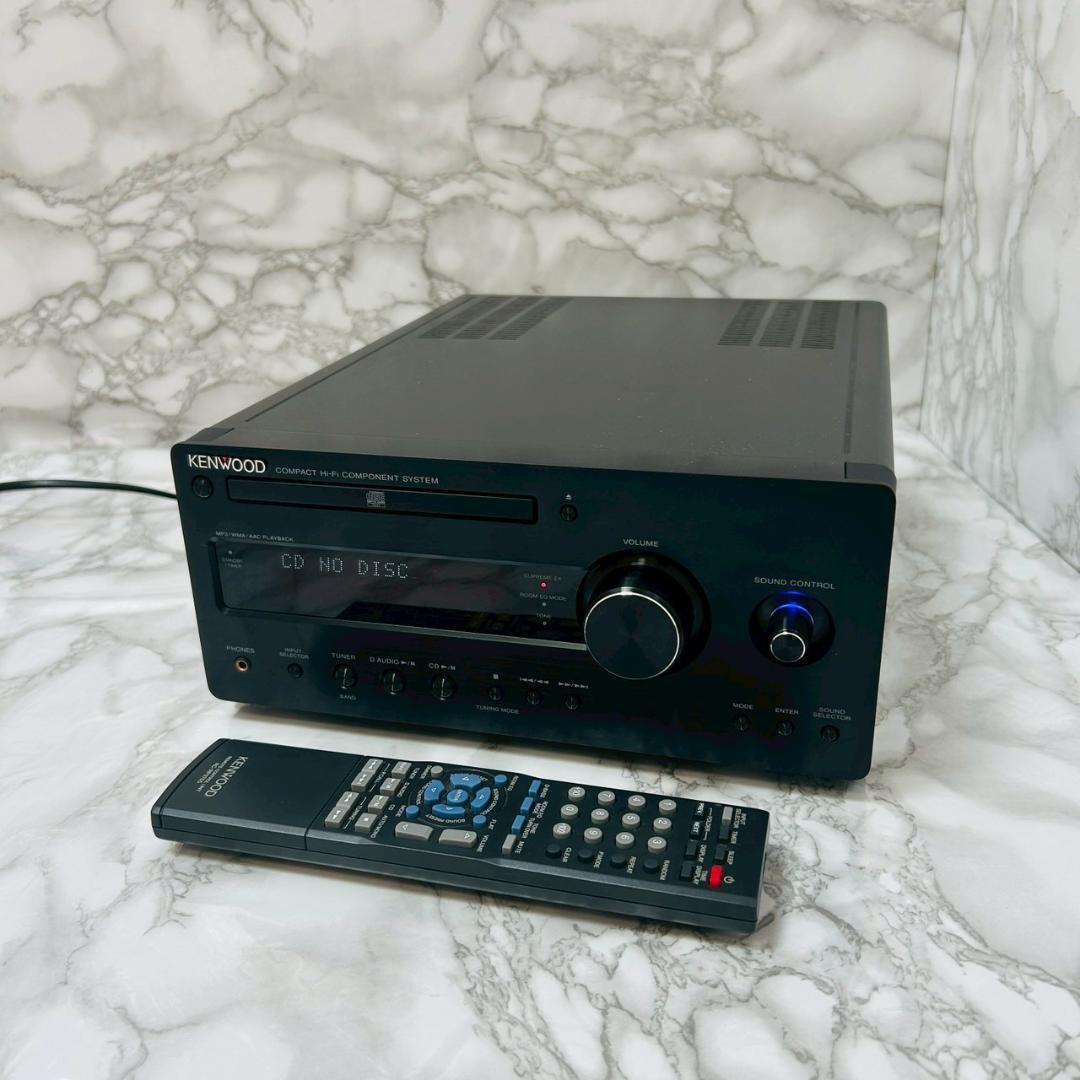 【リモコン付き】KENWOOD CDレシーバー R-K711