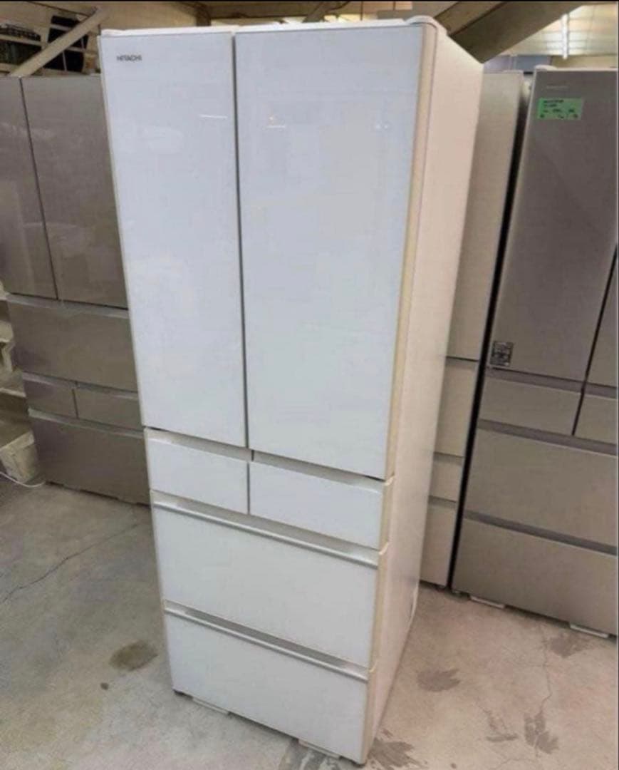 2019年式 520L 日立 冷蔵庫 R-HW52K(XW)