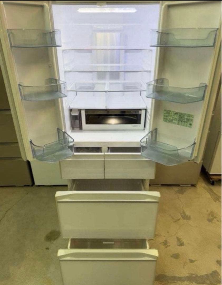 2019年式 520L 日立 冷蔵庫 R-HW52K(XW)