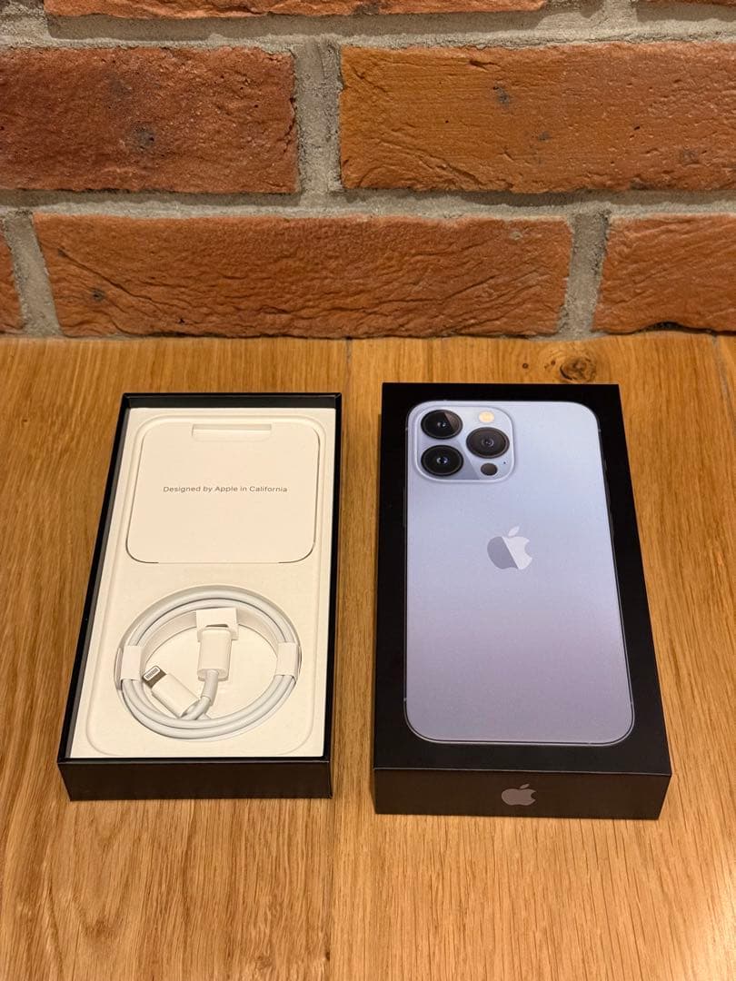 【付属品未使用】iPhone13Pro シエラブルー 1TB