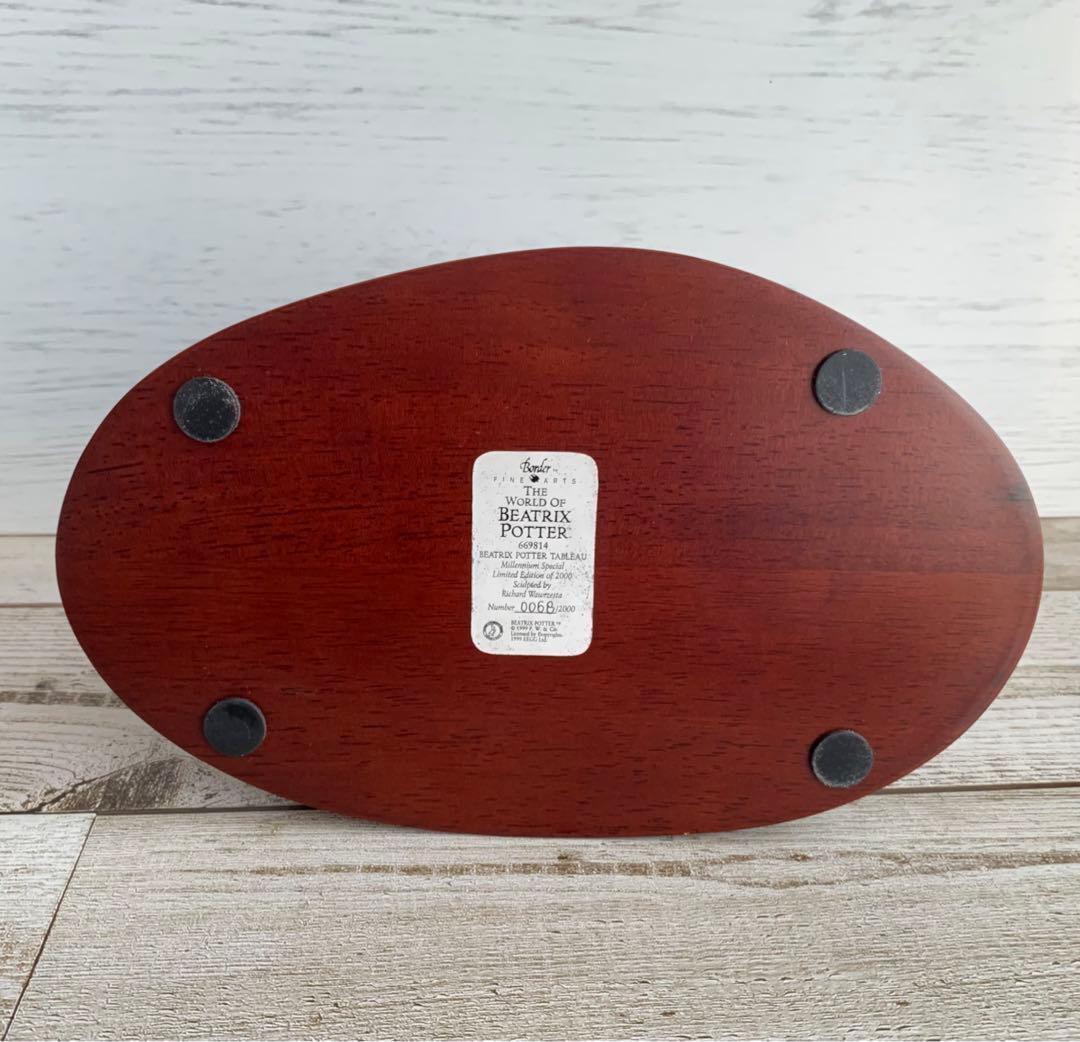 ピーターラビット ミレニアムスペシャル限定タブロー 2000 ビアトリクスポター