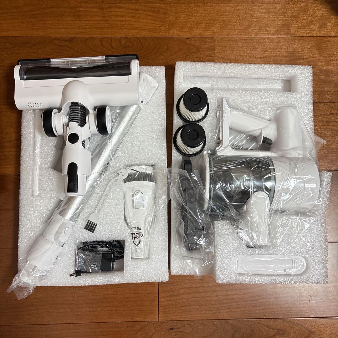 掃除機⭐️コードレス業界革新 AI汚れ自動検知 55Kpa超強力吸引 サイクロン