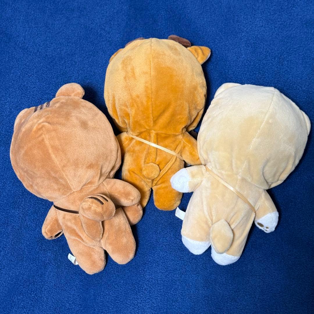 EXO ベッキョン チェン チャニョル ぬいぐるみセット