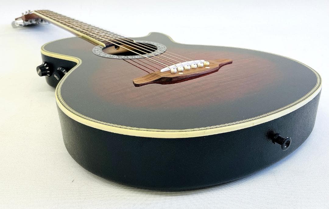 ARIA AMB-35S エレアコ 虎杢 フレイムメイプル ピエゾ搭載【整備品】