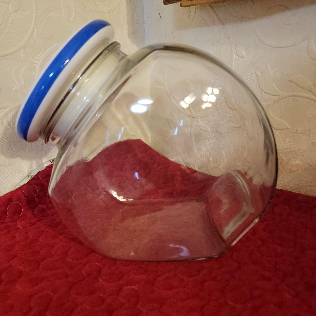 ご契約済みです！　　オレオ　クッキージャー　ガラス容器　ガラス保存瓶ヴィンテージ