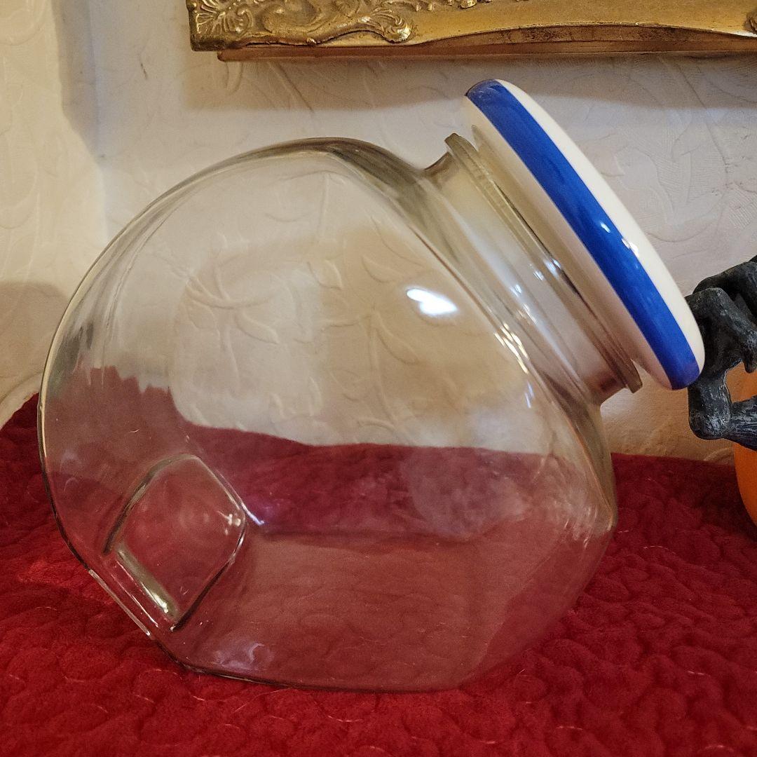 ご契約済みです！　　オレオ　クッキージャー　ガラス容器　ガラス保存瓶ヴィンテージ