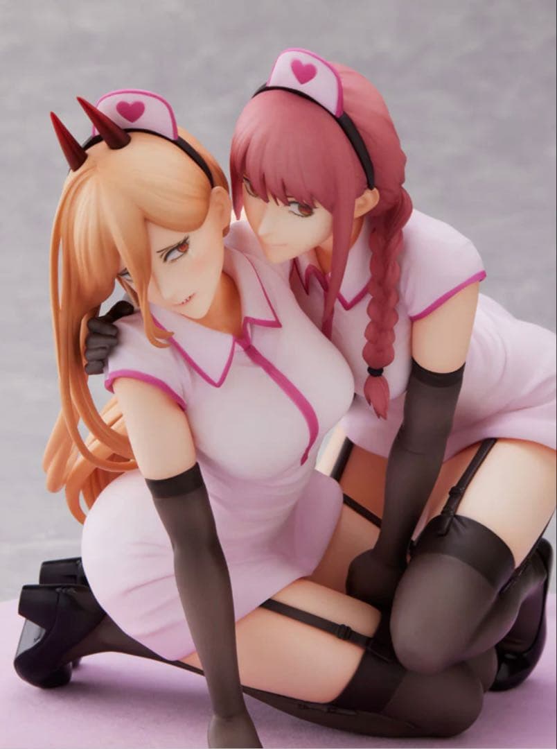 チェンソーマン パワー&マキマ ナースVer 1/7スケールフィギュア