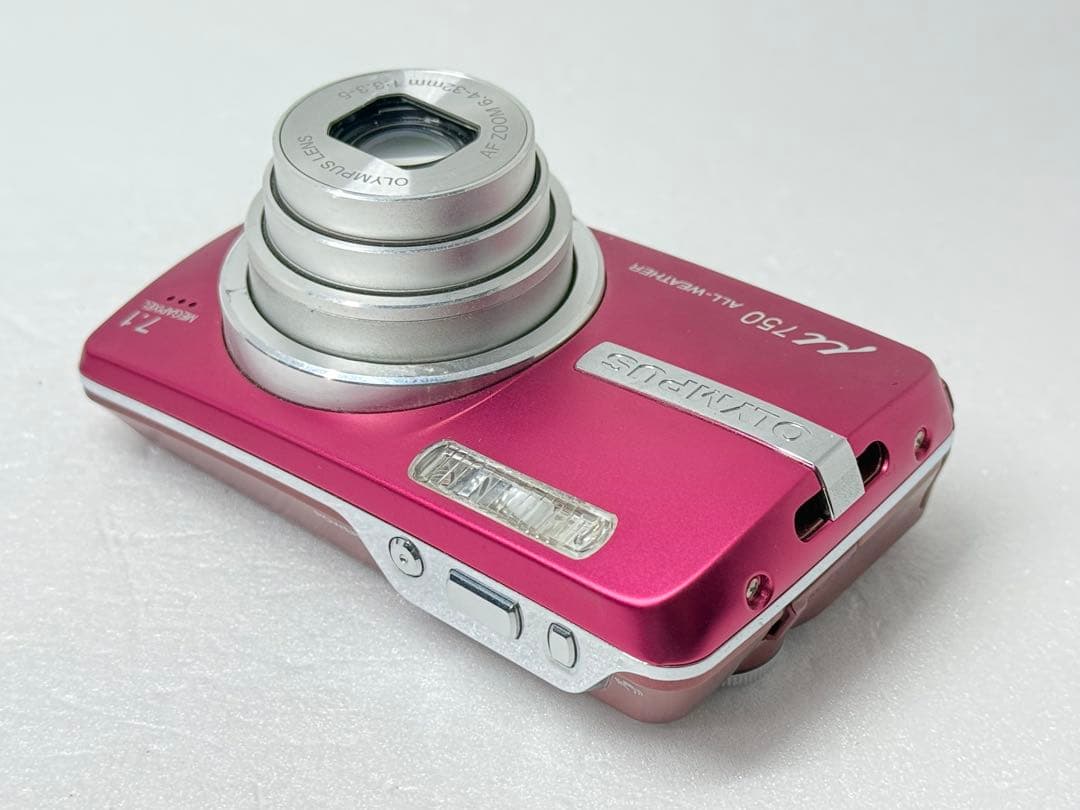 Olympus μ 750 アイスピンク 動作確認済 コンデジレトロ エモい撮影