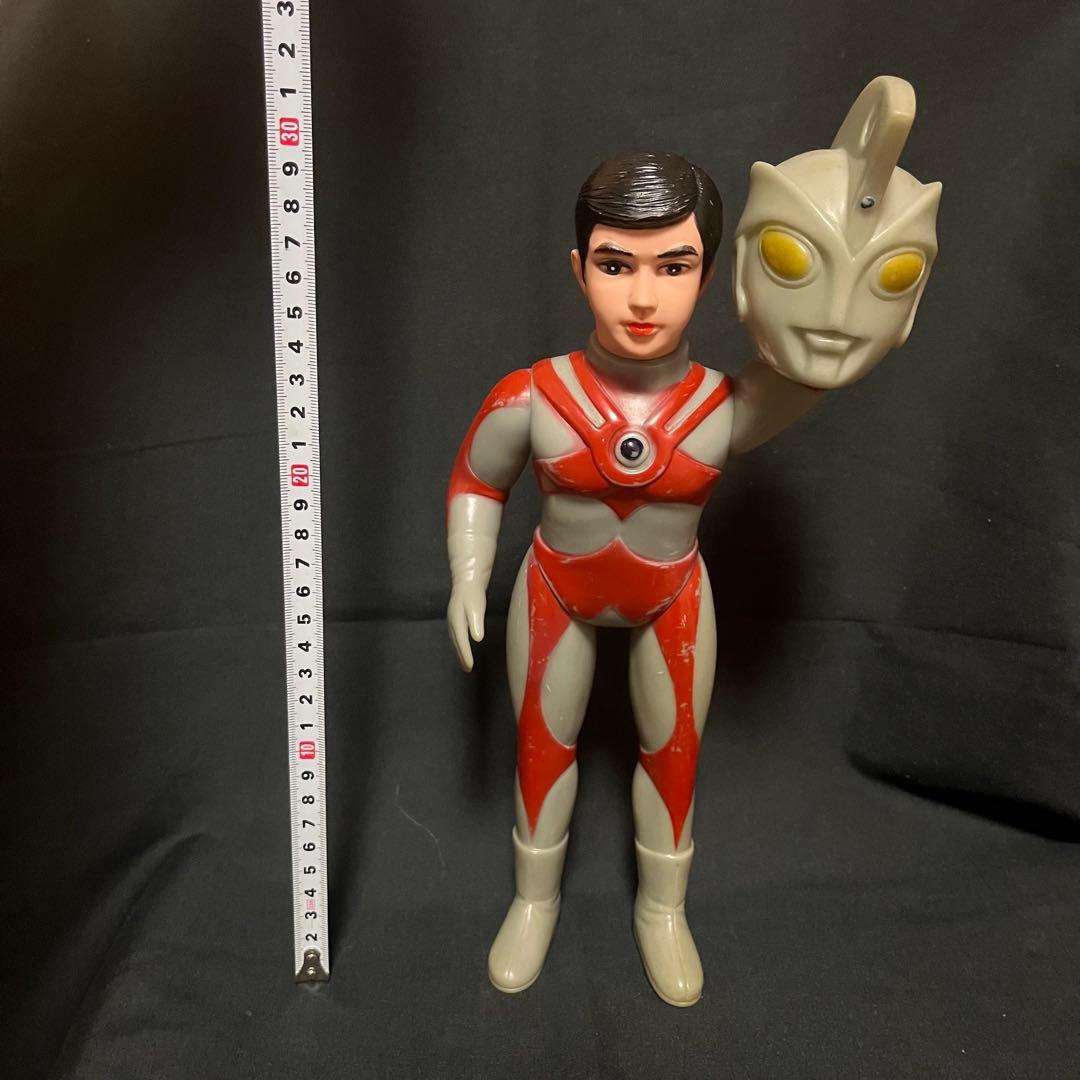当時物　ブルマァク ウルトラマン　A エース　ソフビ