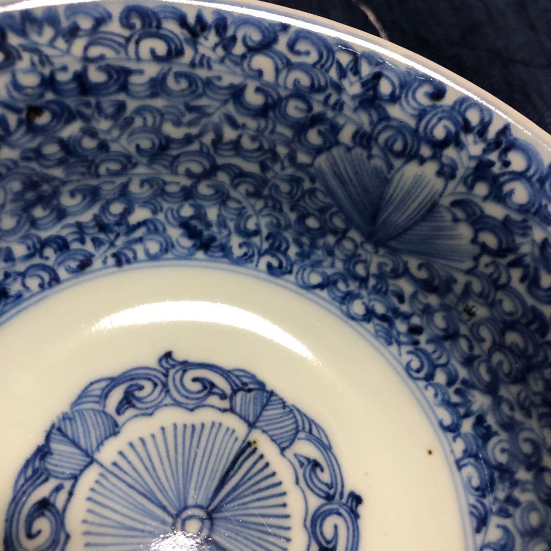 古伊万里　鉢　花みじん紋様　江戸時代　逸品