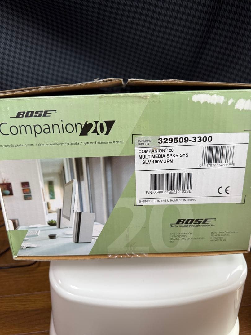 BOSE Companion20 スピーカー コントロールポッド付き 送料無料