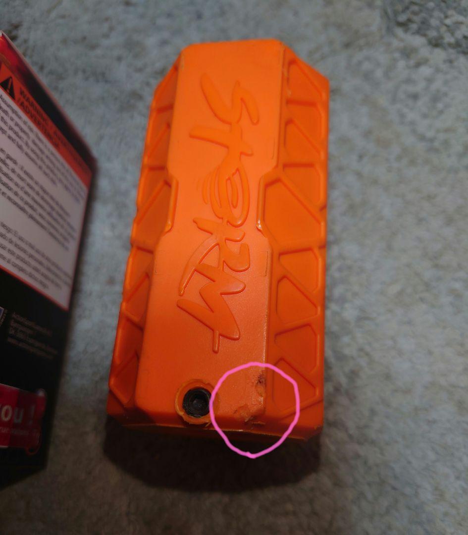 ガス式 インパクトグレネード ASG ストーム アポカリプス オレンジ