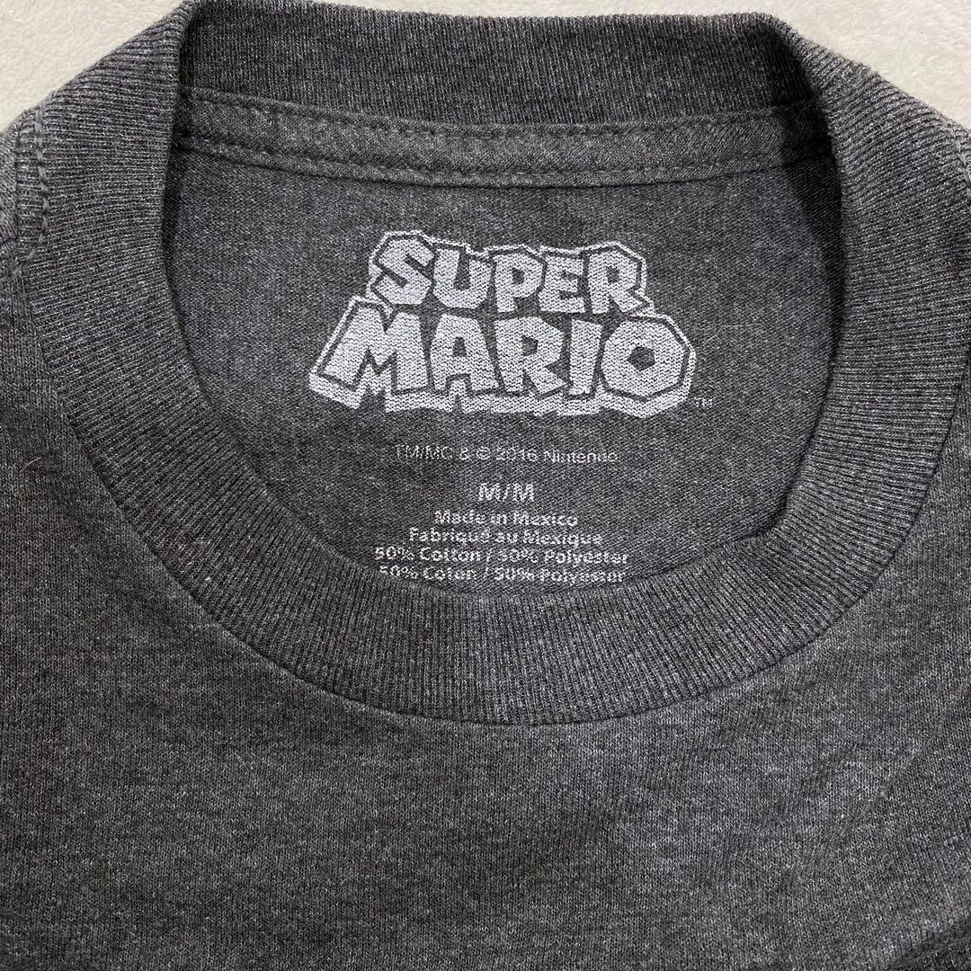 【希少★】Tシャツ　半袖　スーパーマリオ　ドンキーコング　M グレー