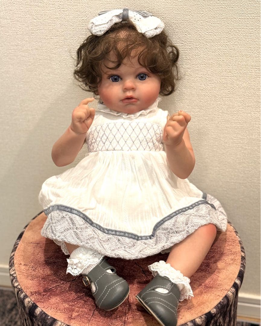 ★新品★リボーンドール お洋服まで素敵なベビーちゃん 50cm