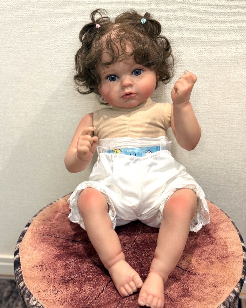 ★新品★リボーンドール お洋服まで素敵なベビーちゃん 50cm