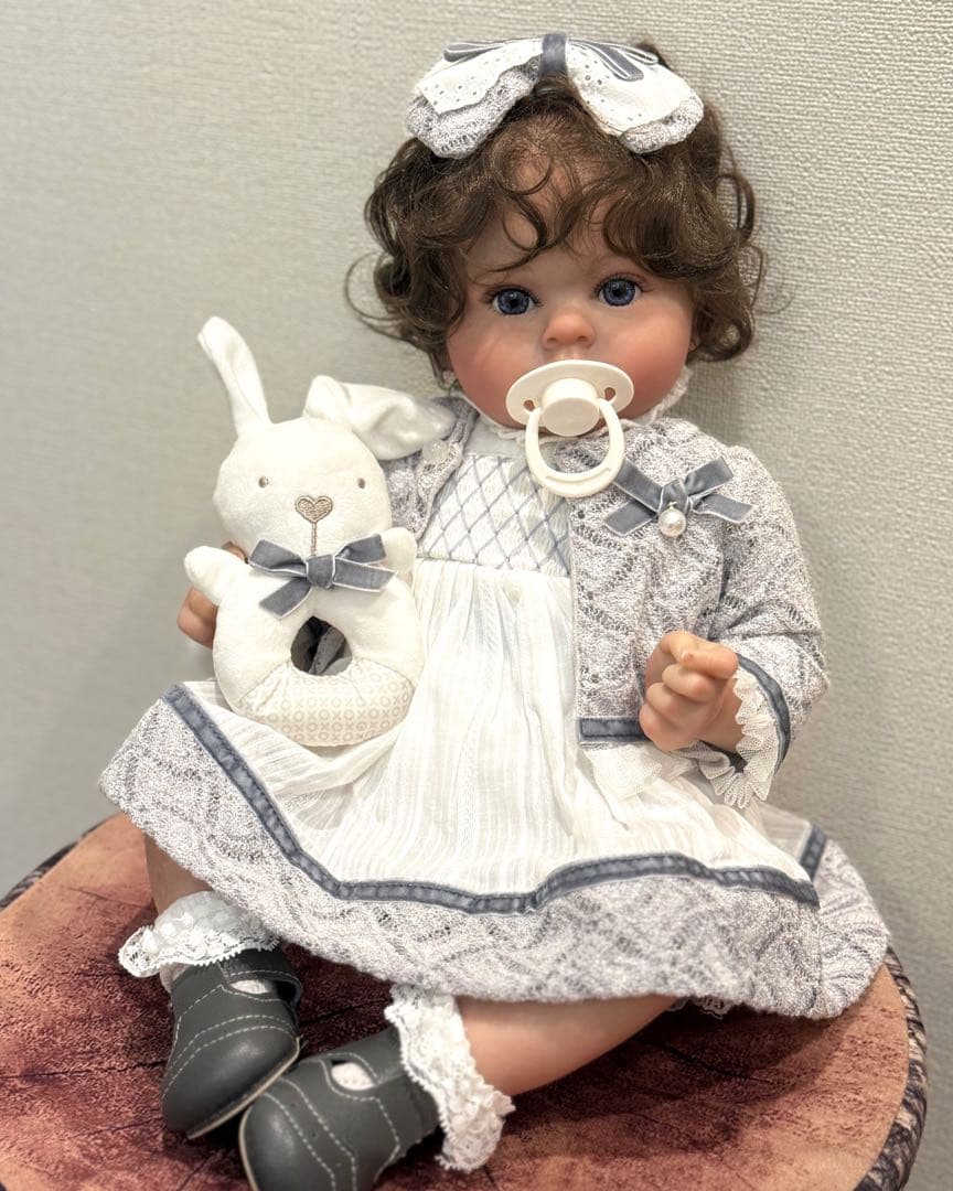 ★新品★リボーンドール お洋服まで素敵なベビーちゃん 50cm