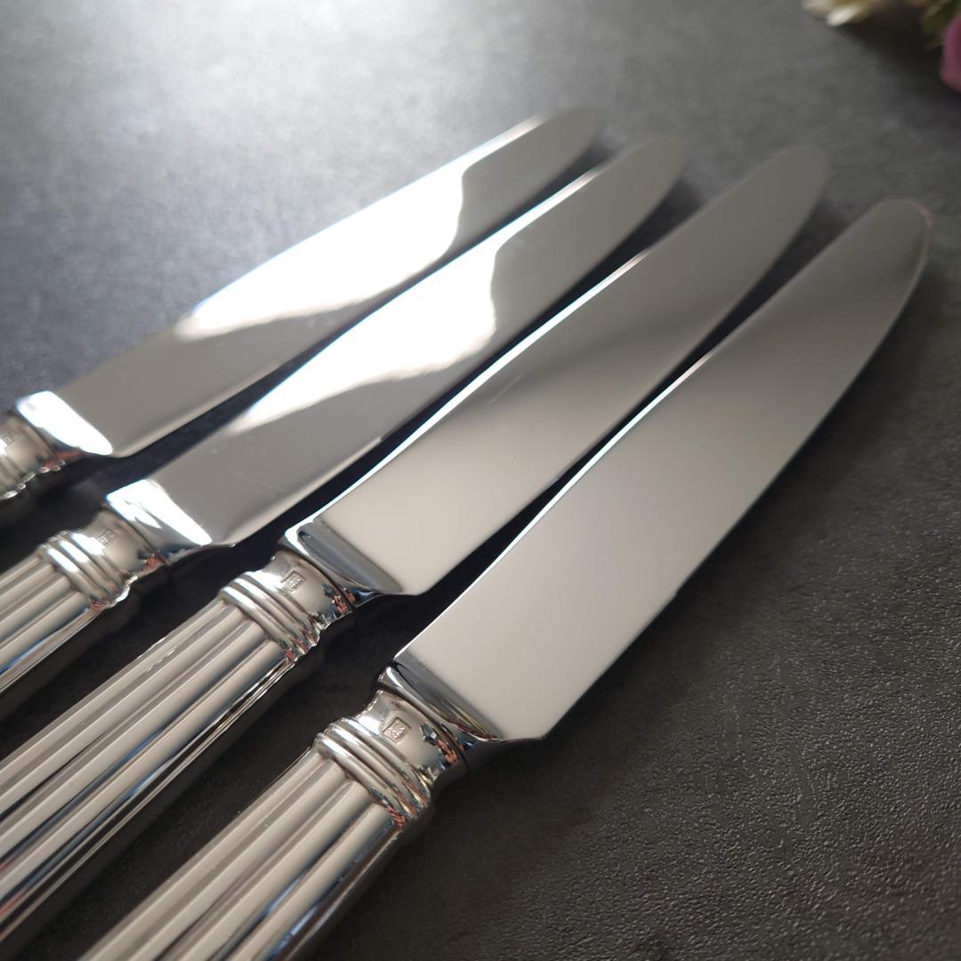 美品 クリストフル アリア テーブルナイフ 4点