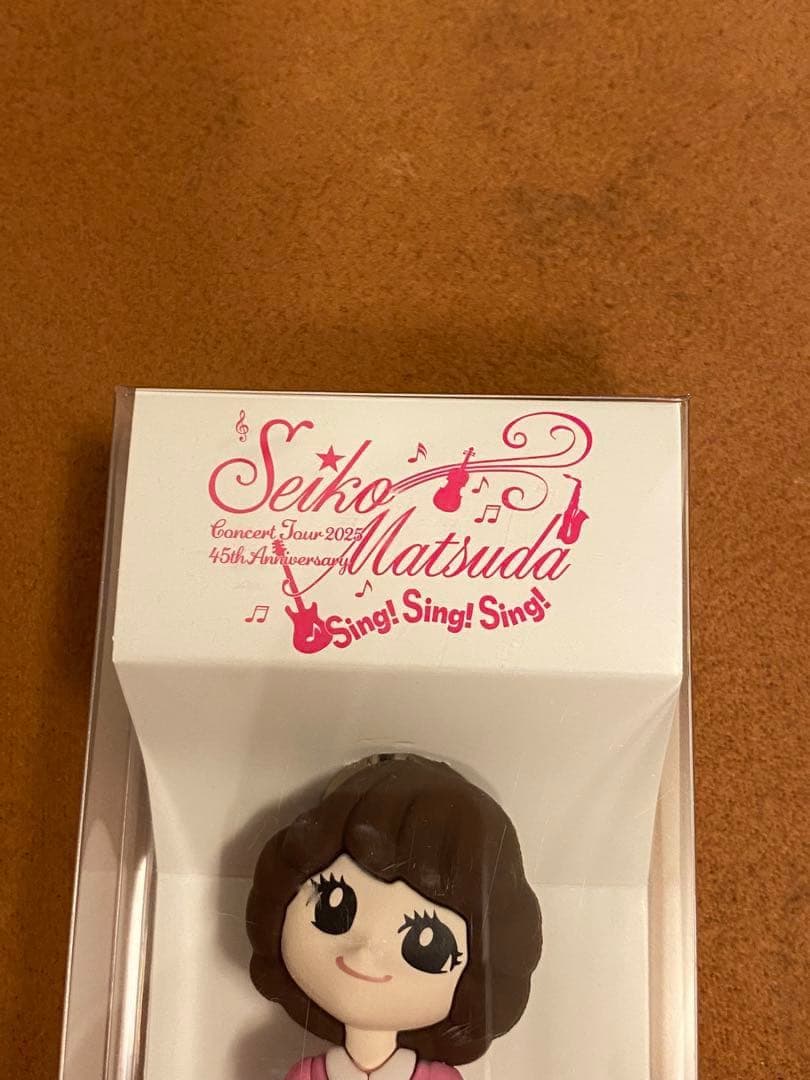松田聖子　2025 コンサート　ツアー　グッズ　フィギュアチャーム　2025
