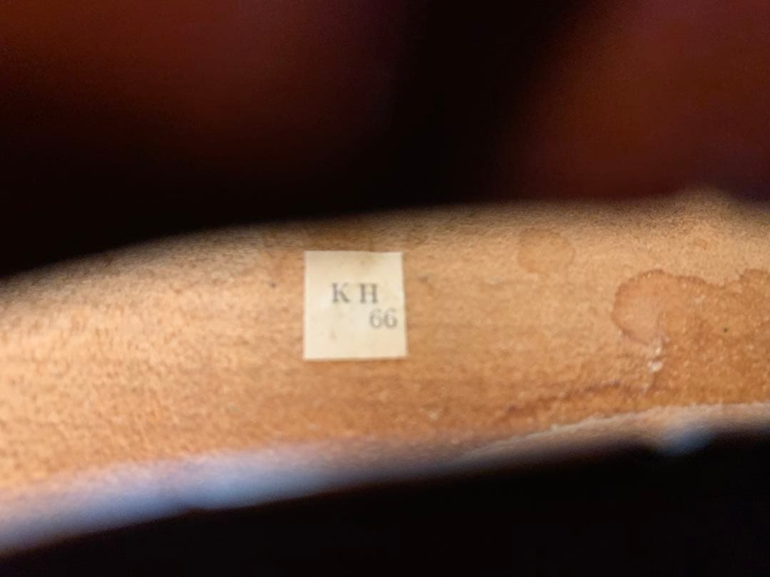 ドイツ製　4/4 バイオリン　Karl Hofner KH66 裏板一枚板