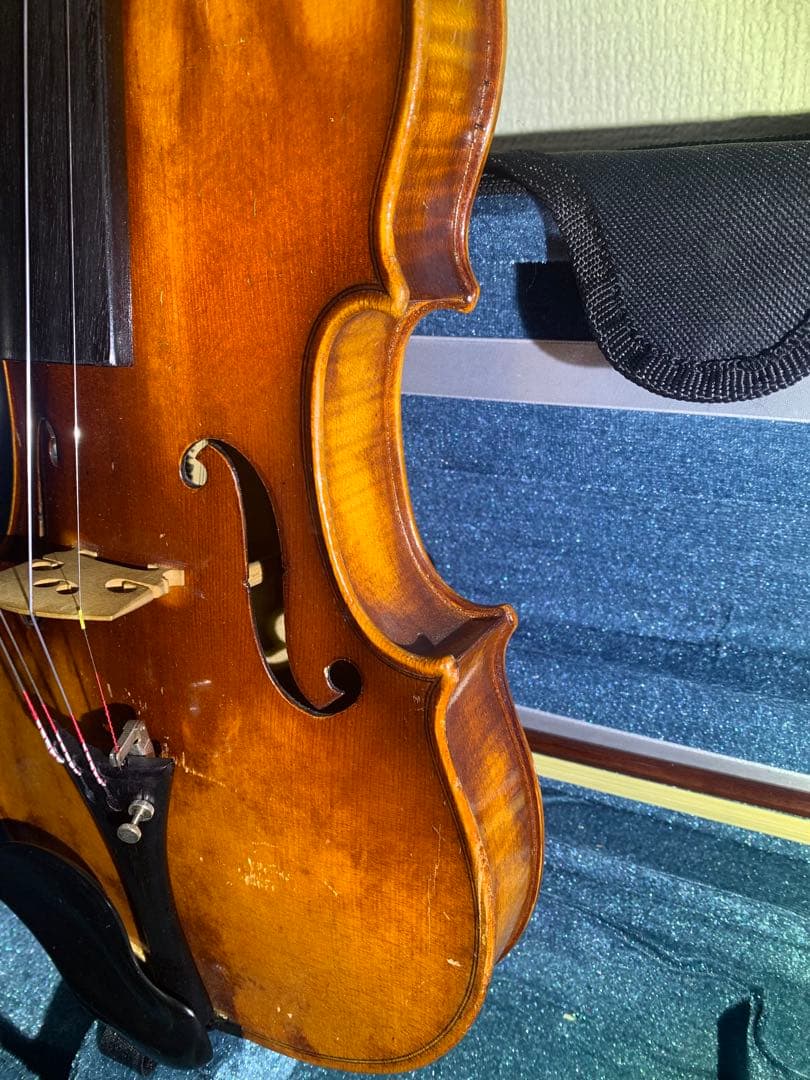 ドイツ製　4/4 バイオリン　Karl Hofner KH66 裏板一枚板