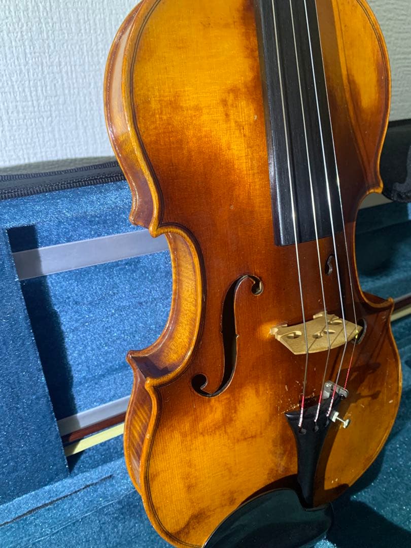 ドイツ製　4/4 バイオリン　Karl Hofner KH66 裏板一枚板