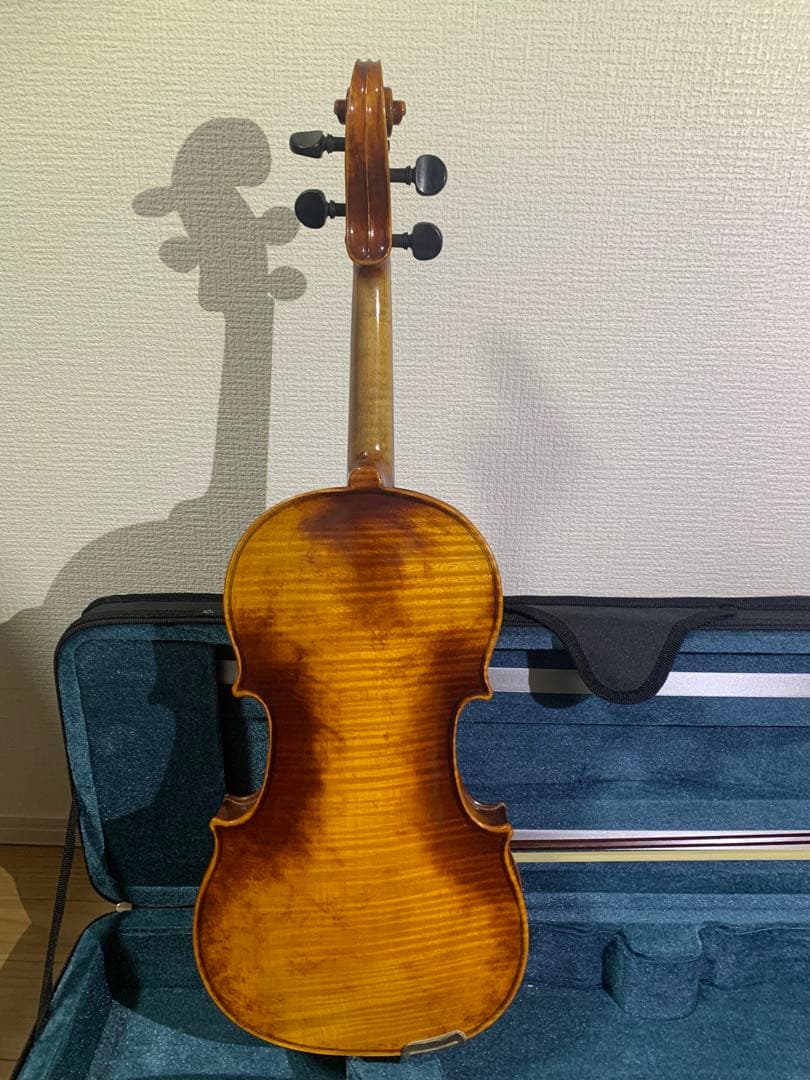 ドイツ製　4/4 バイオリン　Karl Hofner KH66 裏板一枚板