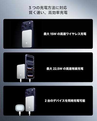 【極薄設計6mm・MagSafe対応・5000mAh】Xiaomi Ultra*