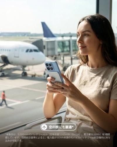 【極薄設計6mm・MagSafe対応・5000mAh】Xiaomi Ultra*