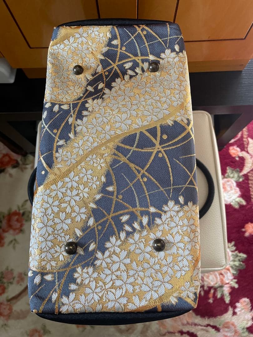 中古品　西陣織　帯リメイクバック